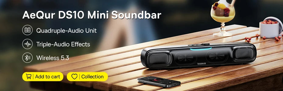 Baseus Gaming Headphones - Dual-Mode Wireless 40mm Driver, 40H Playback with ChatMix